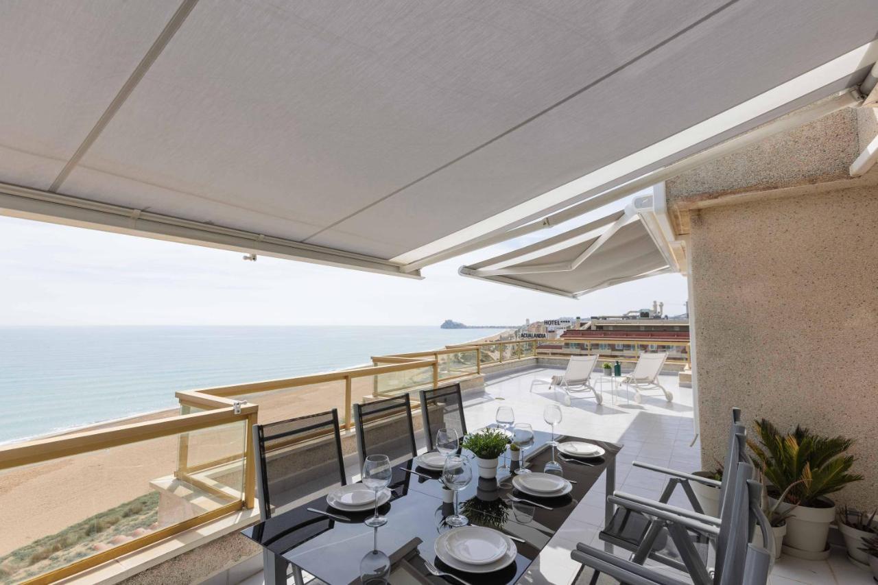 Atico En Primera Linea Mediterraneo Peñíscola Exteriör bild